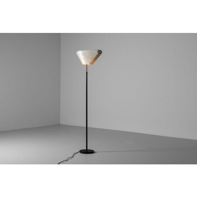 A805 Floor Lamp attributed to Alvar Aalto for Valaisinpaja Oy, Finland, 1970s For Sale - Image 11 of 18