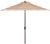 2020s Resistant Fashion Line 9 Ft Auto Tilt Umbrella in Orange & White For Sale - Image 5 of 5