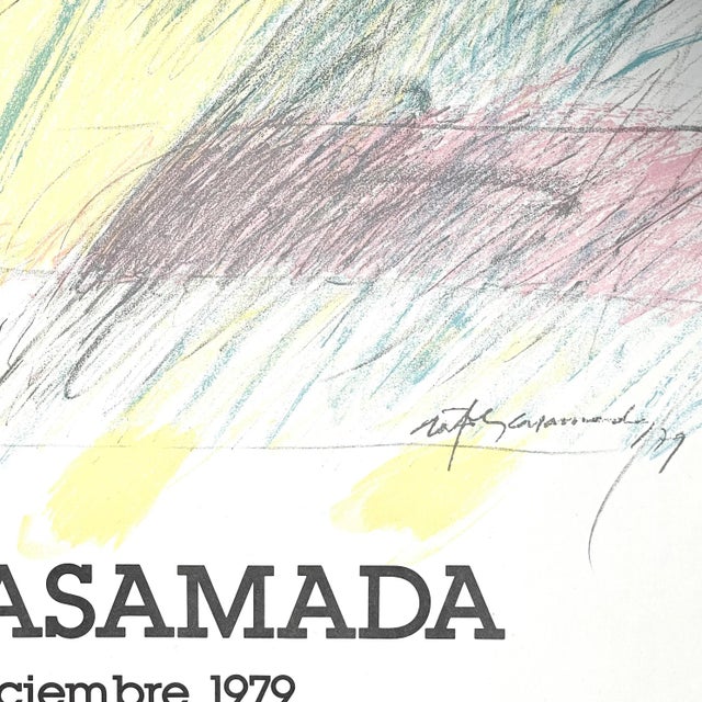 Ràfols Casamada Galeria Ponce Mexico City 1979 Exhibit Lithograph. Signed in plate. From his show in November 1979 at the...