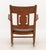 Brown Arts and Crafts Oak Rocking Chair For Sale - Image 8 of 8