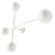 Dot Pattern White Light Applique 4 Spheres Lamp by Charles and Ray Eames for Cassina For Sale - Image 10 of 10