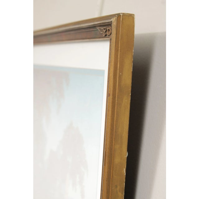 1970s Maxfield Parrish Framed 'New Moon' Giclee Print For Sale - Image 4 of 12