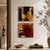 Metal Ken Rausch Abstract Paintings on Copper, Signed Pair For Sale - Image 7 of 7