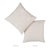 Contemporary Schumacher x Caroline Z Hurley Overlapping Dashes Pillow In Buff For Sale - Image 3 of 4