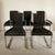 The set including two pieces D20 chairs, designed by Jean Prouve, and three pieces B20 chairs, designed by Axel...