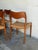 1960s j.l. Moller Oak Model 71 Dining Chairs Set of 6 Cord Seats Denmark 1960s For Sale - Image 5 of 11