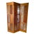 Mid-Century Modern 1977 Chapman Vintage Wooden Louvered Folding Screen | Three-Panel Room Divider For Sale