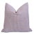 Mid-Century Modern Rose Pink Ultra Soft Plush Feather/Down Pillow 18” Square For Sale - Image 3 of 7