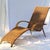 1980s 1980s Wicker Chaise Lounge with Rattan Arms For Sale - Image 5 of 6