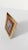 Italian Picture Frame in Gilded Aluminum and Faux Burl Formica in the style of Mascagni, 1970s For Sale - Image 15 of 17
