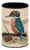 Kenneth Kingfisher Tapestry Waste Bin For Sale