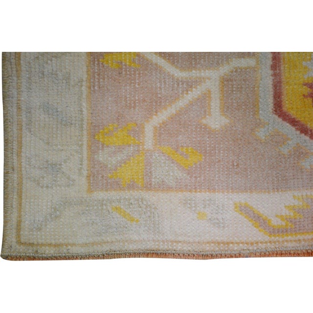 Turkish Vintage Turkish Anatolian Knotted Wool Rug, 2'8''x4''2'' For Sale - Image 3 of 4
