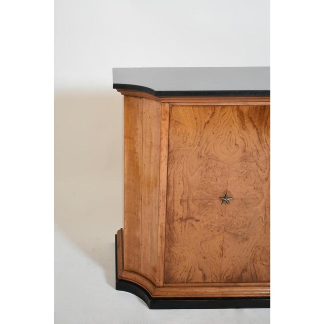 1940s Walnut Veneer Sideboard, 1940s For Sale - Image 5 of 6