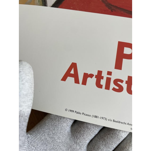 Modern Pablo Picasso, Woman with a Bird, 1939, Ink & Paper For Sale - Image 3 of 7