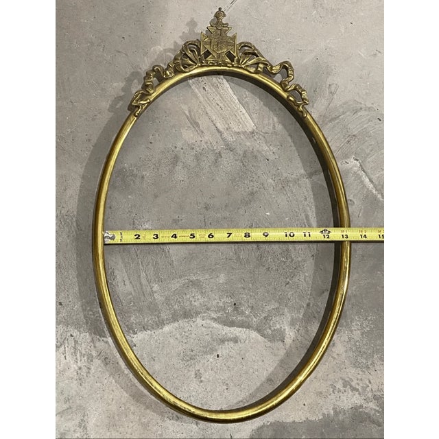 Vintage Knights of Columbus Ornate Picture / Mirror Frame For Sale In Pittsburgh - Image 6 of 6