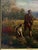 Late 19th Century Hunting Dog Landscape Scene, Original Oil Painting by a.b. Frost For Sale - Image 5 of 8