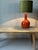 Orange Ceramic Table Lamp, 1970s For Sale - Image 4 of 18