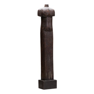 Abstract Solid Wood Torso, 1960s For Sale