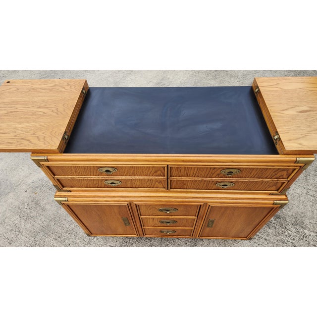 Lexington Furniture 1990s Lexington Sideboard Dry Bar For Sale - Image 4 of 14