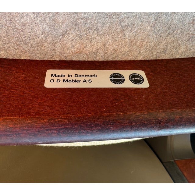 Mid-Century Modern Erik Buch Model 49 Rosewood Side Chair For Sale - Image 3 of 3