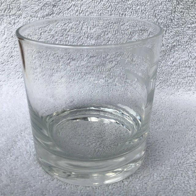 1970s San Francisco Trolley Car Scotch/Whiskey Gasses-Set of 5 For Sale - Image 5 of 13
