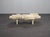 Brutalist Architectural Travertine Coffee Table, Belgium, 1970s For Sale - Image 3 of 10