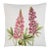 Two Lupins Tapestry Cushion With Feather Filler - 46 X 46cm For Sale