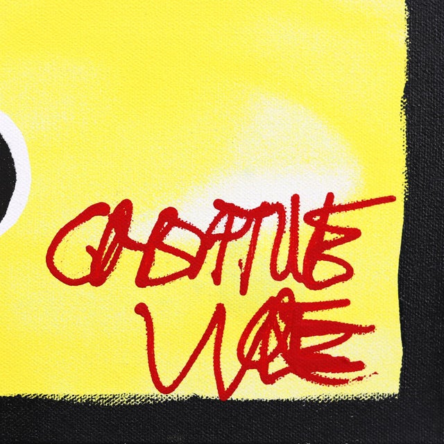 2020s Dee - Pop Art Cartoon Inspired Character Painting on Canvas Original Artwork by Randy Morales For Sale - Image 5 of 9