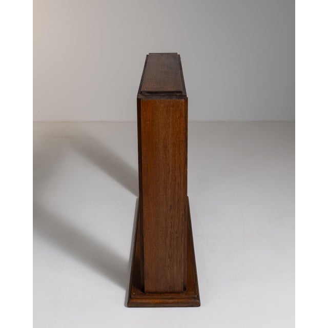 1920s France Art Deco White Wood Coat Rack For Sale - Image 13 of 15