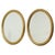 Oval Gold-Leaf Mirrors, France, 20th Century, Set of 2 For Sale - Image 6 of 18