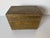 Vintage Sarreid Ltd. Style Brass Nailhead Lidded Decorative Box With Key For Sale - Image 4 of 12