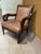 Empire Revival Leather and Mahogany Library Armchair For Sale - Image 9 of 12