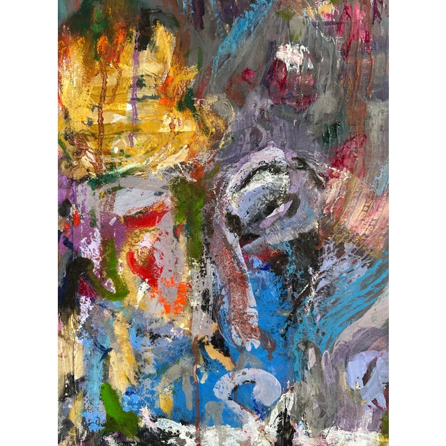 Abstract Painting by Roderick Coles For Sale - Image 10 of 11