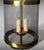 Mid 20th Century Neoclassical French Brass and Blown Glass Lantern For Sale - Image 10 of 18