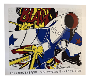 Roy Lichtenstein, Blam, Yale University Art Gallery, 1991, Print