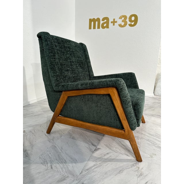 Pair of 2 Italian Contemporary Armchair 1970s For Sale In Los Angeles - Image 6 of 7