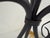Black Pair of Vintage Wrought Iron Scroll Table Lamps, 20" For Sale - Image 8 of 15