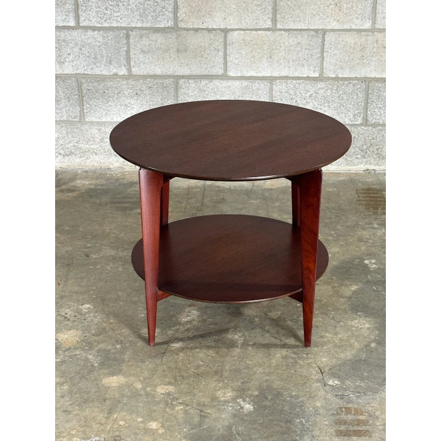 1950s 1950s Gio Ponti Tiered Table for Singer and Sons, Unmarked For Sale - Image 5 of 12