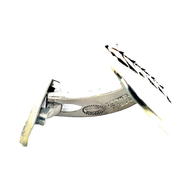 Authentic Georg Jensen Estate Cufflinks Sterling Silver 18 Grams GJ39 These Georg Jensen sterling silver cufflinks are a...