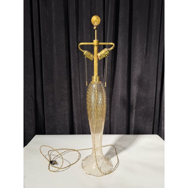 Late 19th Century John Hutton Murano Glass Lamp for Donghia For Sale - Image 12 of 14