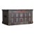 19th C. English Painted Pine Chest With Georgian Manor Façade For Sale
