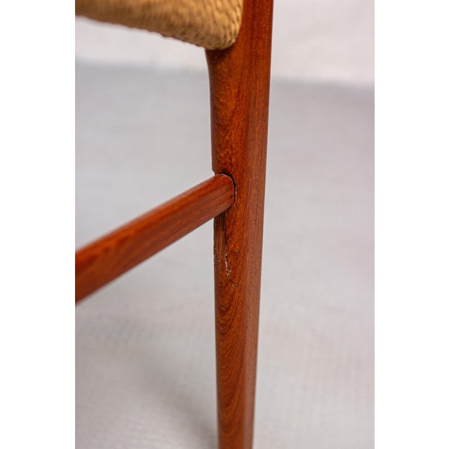 Mid-Century Danish Teak Chairs by Arne Wahl Iversen, 1960s, Set of 5 For Sale - Image 9 of 18