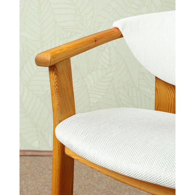 Wood Vintage Dining Chairs in Pine, 1980s, Set of 4 For Sale - Image 7 of 9
