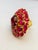 Bochic "Orient" Natural Ruby Cocktail Ring Set In 18K Gold with Certificate Natural Center Ruby - 10.00 Carat Natural...