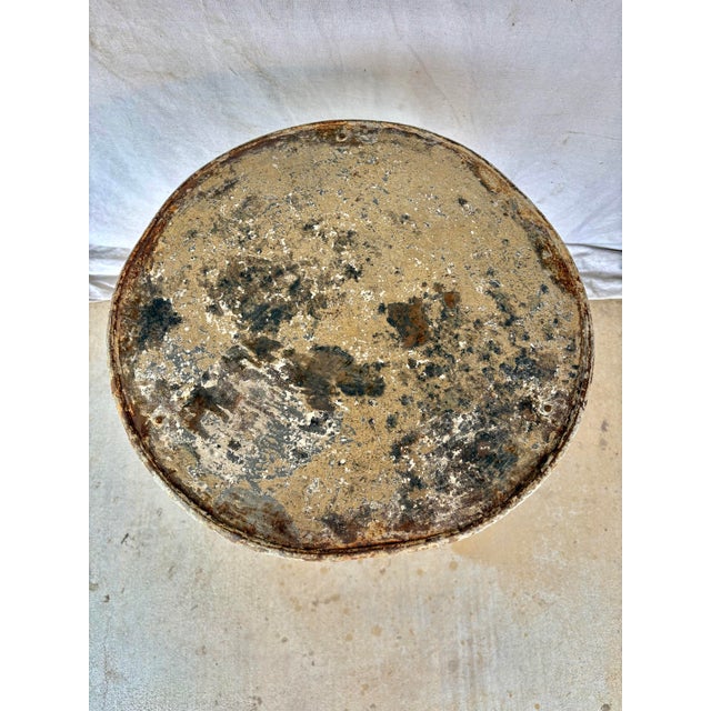 19th Century French Arras Iron Garden Bistro Table For Sale - Image 6 of 12