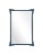 Contemporary Fleur Home Garden District Napoleon Rectangle Mirror in Distance, 30x40 For Sale - Image 3 of 3