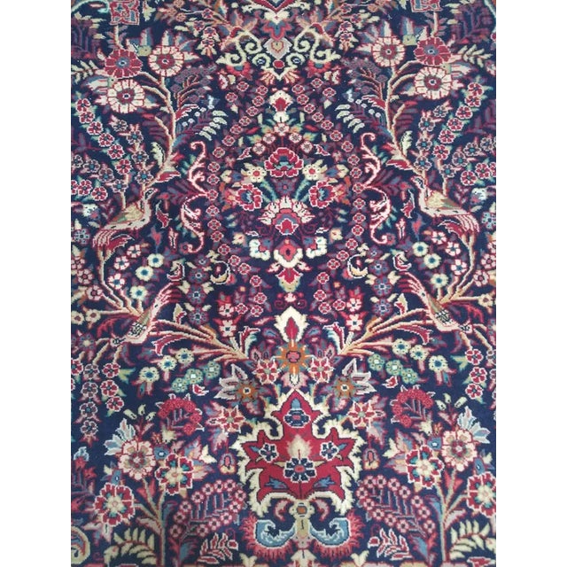 1970s 1970s Persian Tree of Life Sarouk Rug For Sale - Image 5 of 8