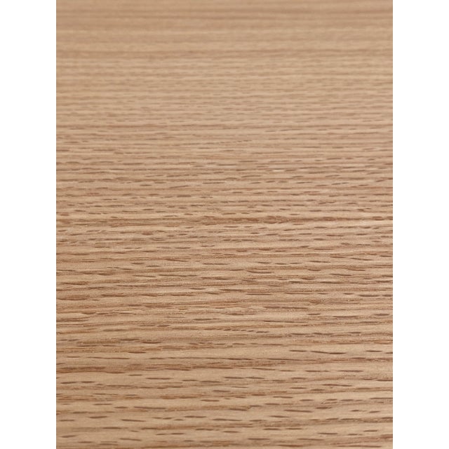 Wood Architectural Modern Side Table For Sale - Image 7 of 12