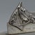 Vintage English Silver and Agate Horse Racing Themed Ashtray, 1956 For Sale - Image 9 of 13