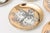 Piero Fornasetti Vintage PIero Fornasetti Gilded Porcelain Chariot Coasters Barware Italy 1950's For Sale - Image 4 of 11